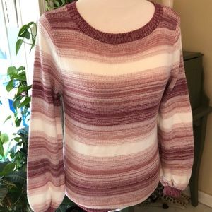 Soho red stripe sweater